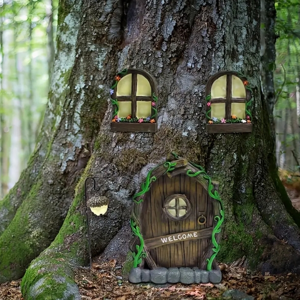 garden ideas for wooded areas