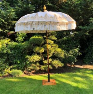 funky garden parasols