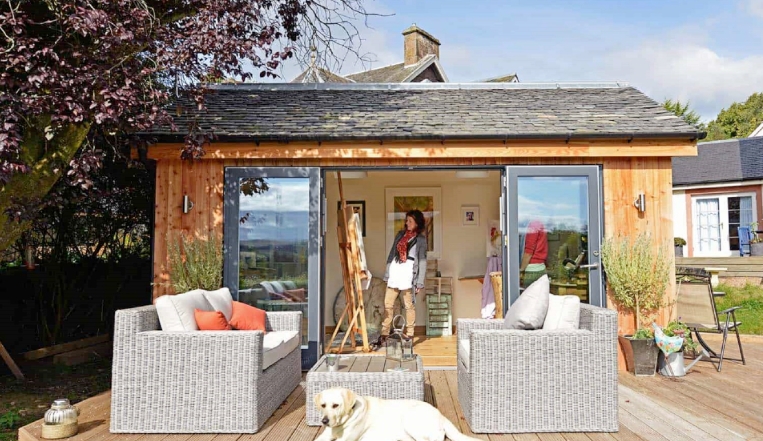 art studio shed