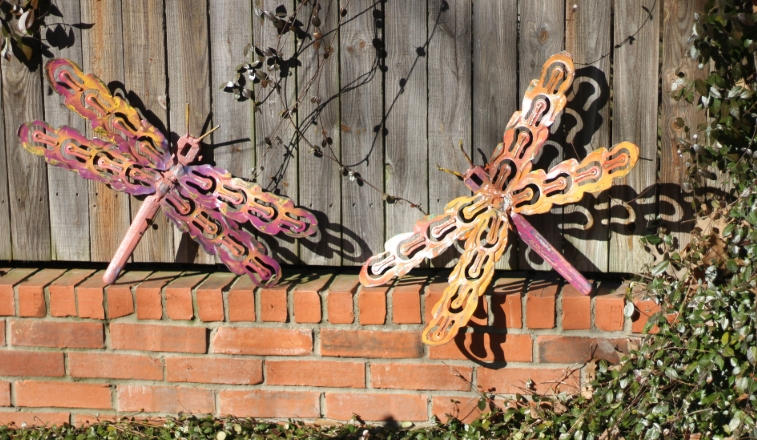 dragonfly outdoor decor