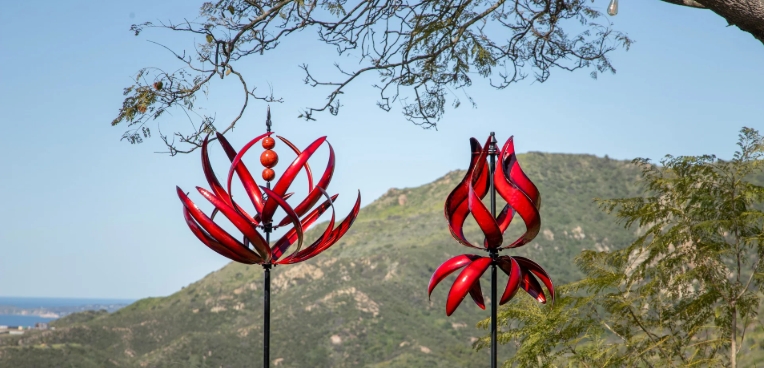 cyan oasis wind spinner