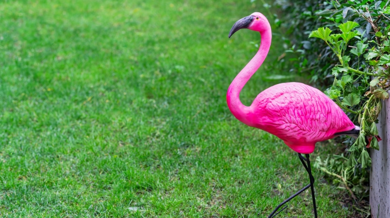flamingo garden ornaments