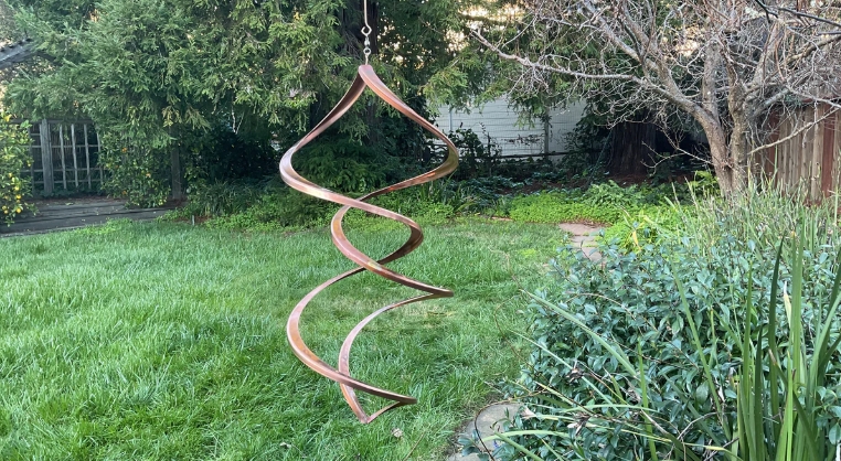 copper garden sculptures