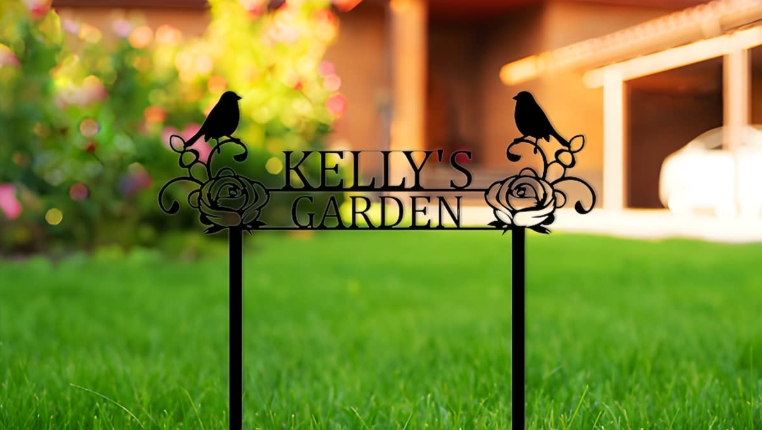 hummingbird yard decor