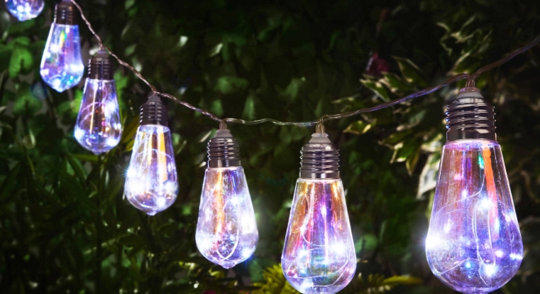 light up garden ornaments