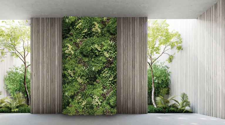 artificial plant wall decor