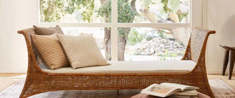 rattan day bed
