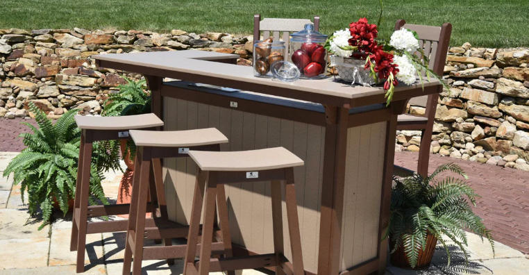 outdoor bar set