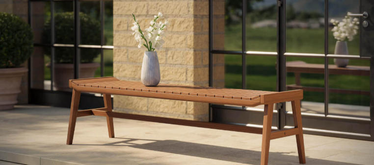 outdoor bench seat