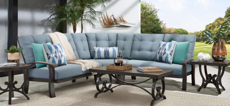 outdoor sectional furniture