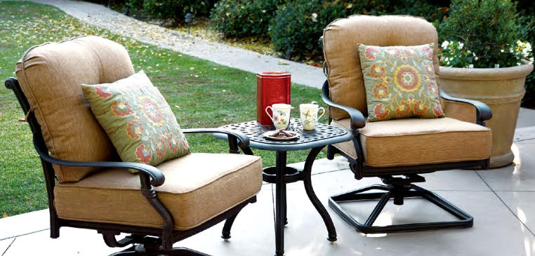 swivel patio chairs