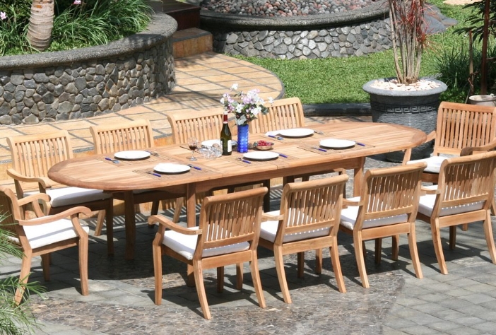 teak outdoor dining set