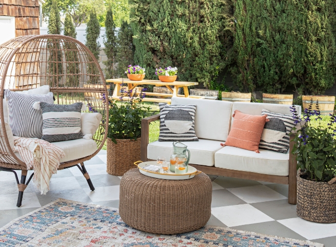 small patio set