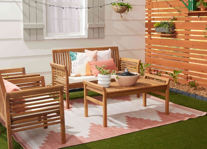 wood patio furniture