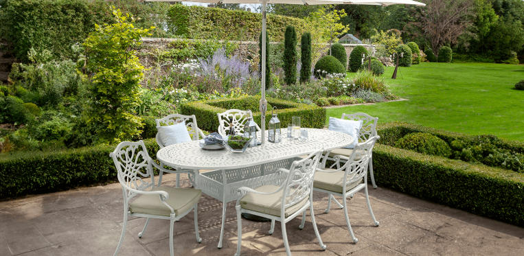 6 seater garden dining set