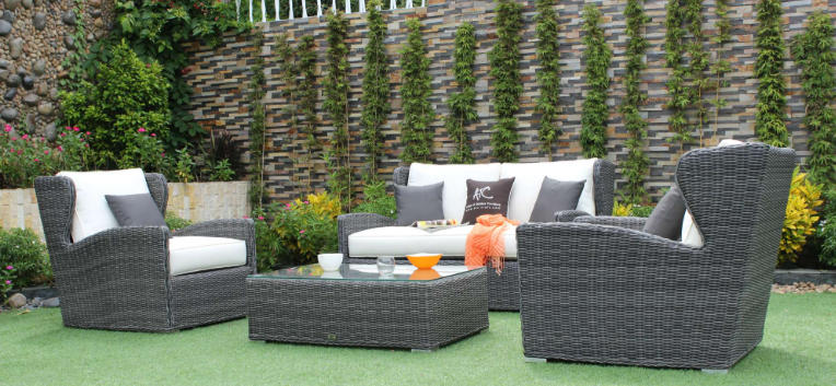rattan garden set