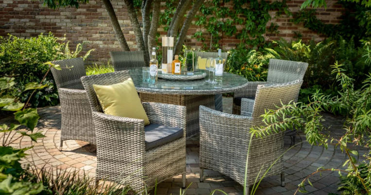 lazy susan garden furniture