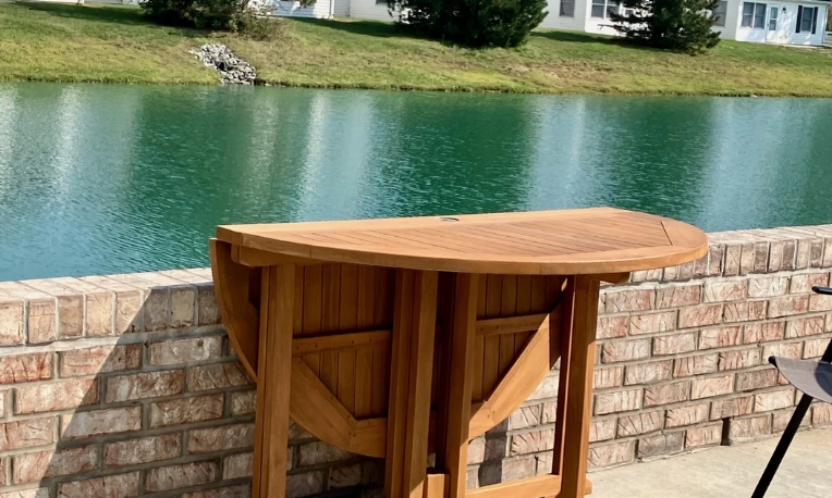 outdoor folding table
