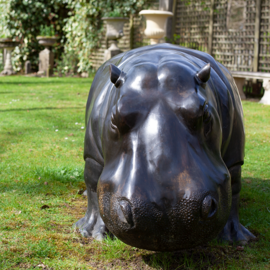 Hippo Statue for Garden