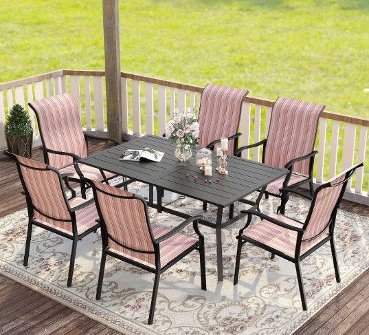 metal outdoor chairs