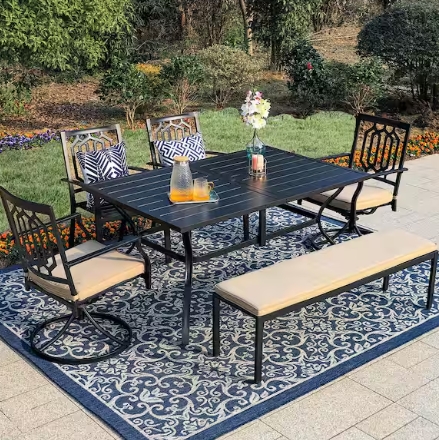 outdoor dining chairs set of 6