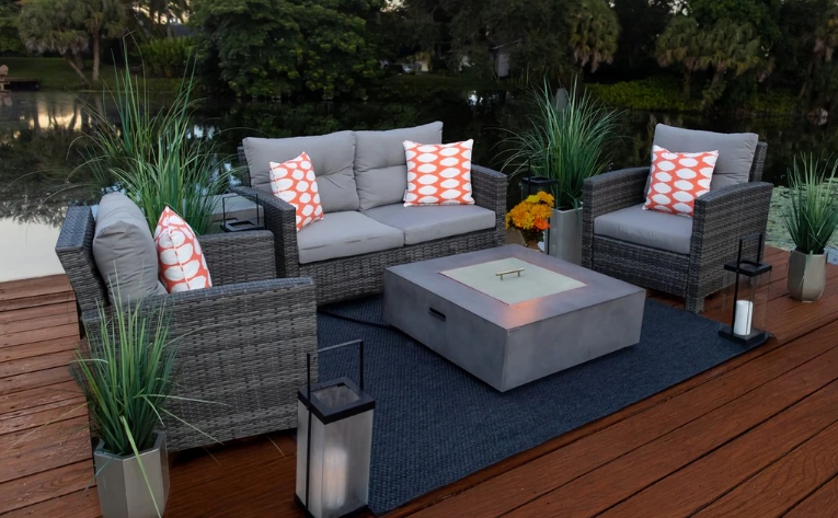 4 piece patio set