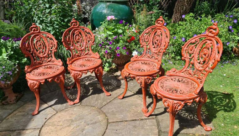 cast iron garden furniture