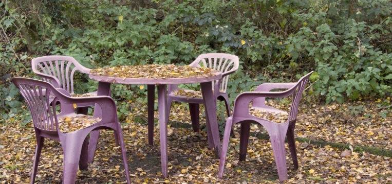 plastic garden furniture