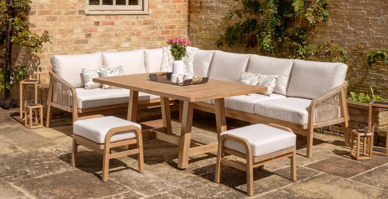 outdoor seating set