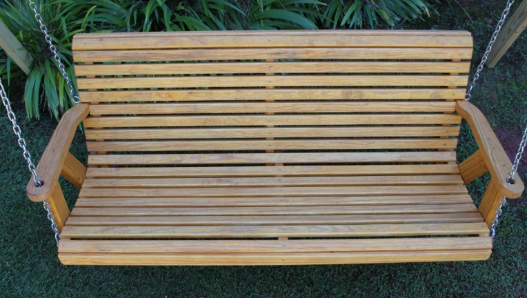 outdoor porch swing