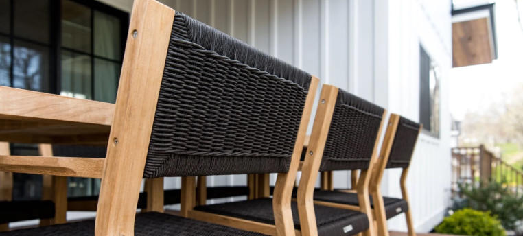 teak outdoor dining chairs