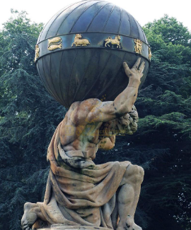 Atlas Sculpture Original
