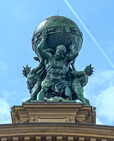 Atlas Sculpture Original
