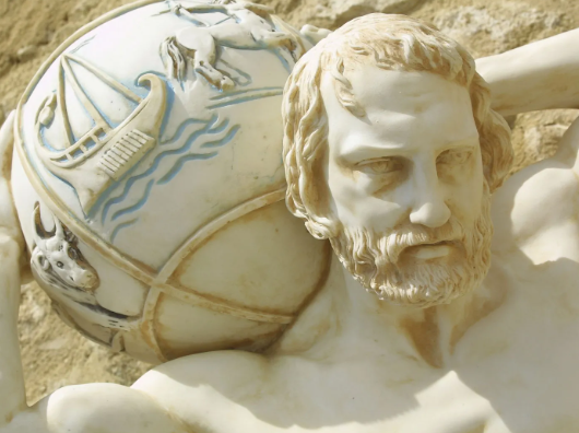 Atlas Sculpture Original
