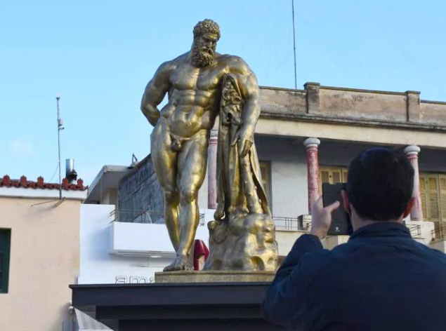 Greek Statue of Hercules