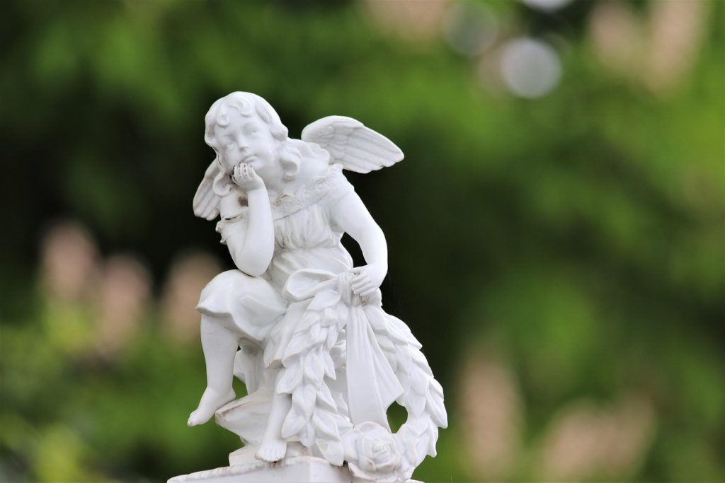 angel sculpture for garden