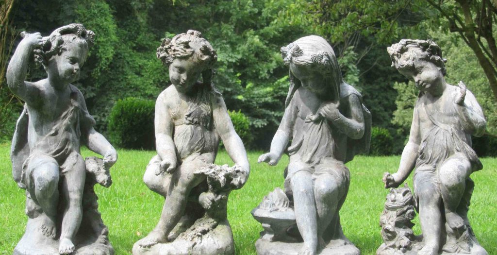 christian outdoor statues