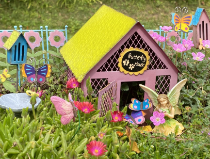 Decorative Features for Butterfly Gardens