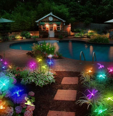 Garden Lighting for Butterfly Gardens