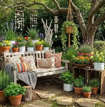 Raised Bed Pollinator Garden