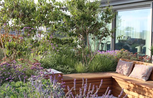 Modern Rooftop Garden Design